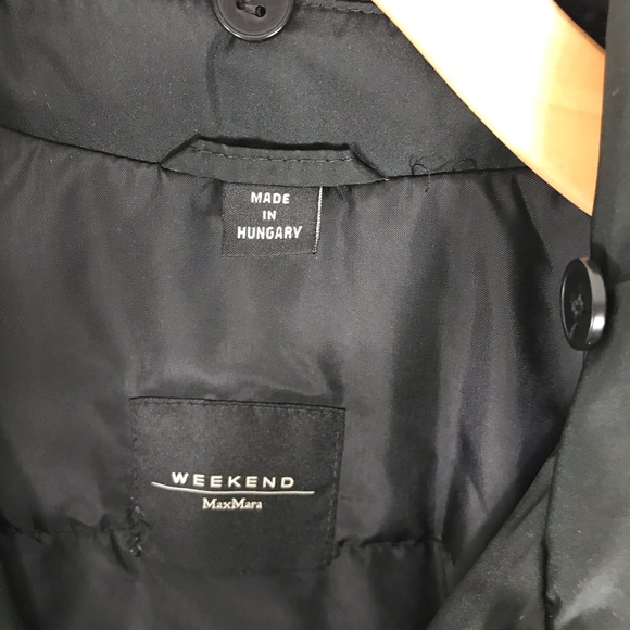 MaxMara weekend vintage down jacket black - Picture 3 of 8